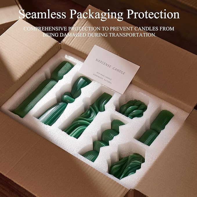7-Pack Pillar Candles - Image 5