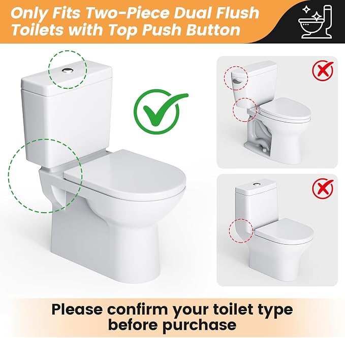 3-Inch Dual Flush Valve Replacement Kit - Image 5