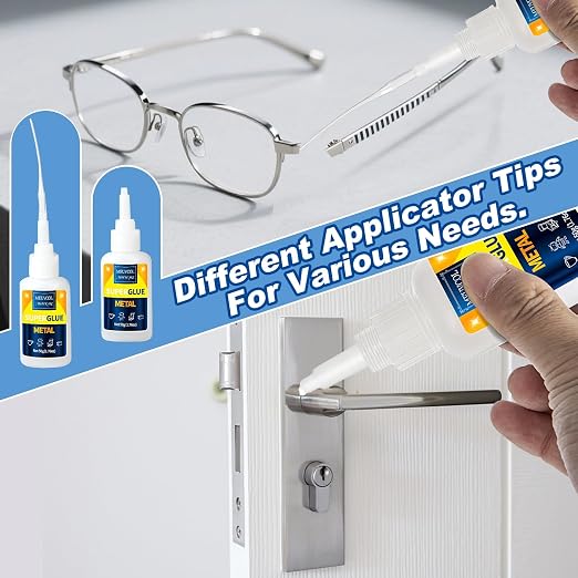 Super Glue for Metal 100g, Fast-Drying Super Glue for DIY Crafts, Wood and - Image 7