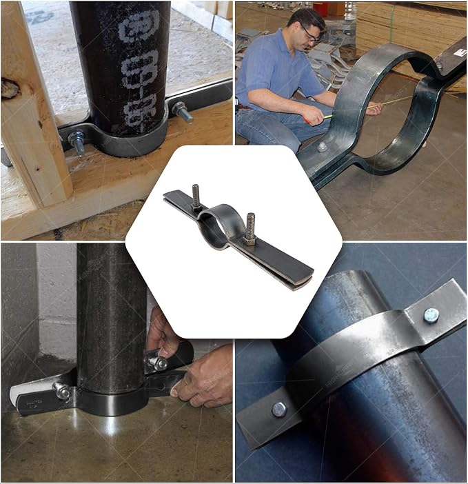 Highcraft DMST-QM114-10 Riser Clamp; Vertical Pipe Hanger - Image 4