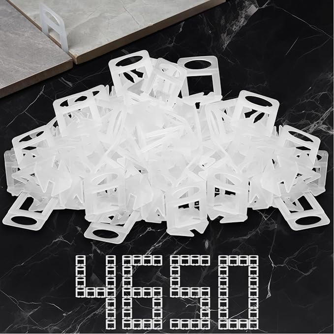Storystore 4650pcs Tile Leveling System Clips 1/16 Inch Tile Spacers | Tile by Storystore