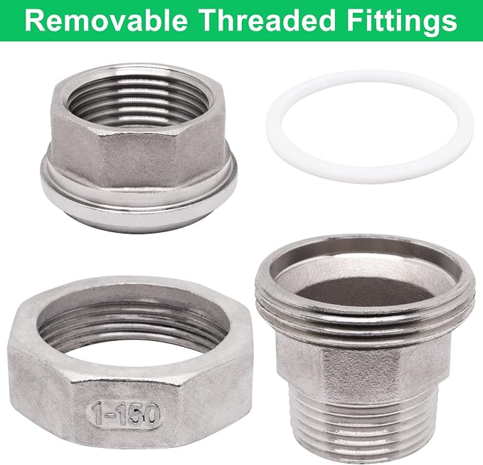 1Pcs Cast Pipe Fittings Union, Class 150 - Image 5