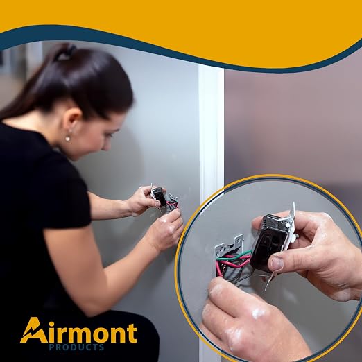 Airmont Products 20 Cu in Deep Old Work Electrical Box, 1-Gang Non-Metallic PVC - Image 5
