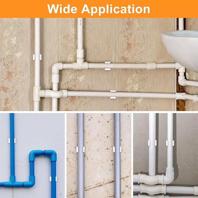1-1/4 Inch PEX Clips Pipe Clamp 32 mm Pipe Hangers Pipe Holder PEX Tubing - Image 7