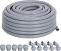 3/4 inch Flexible Liquid-Tight Conduit Kit 25ft, UL Listed | Non-Metallic by Neorexon