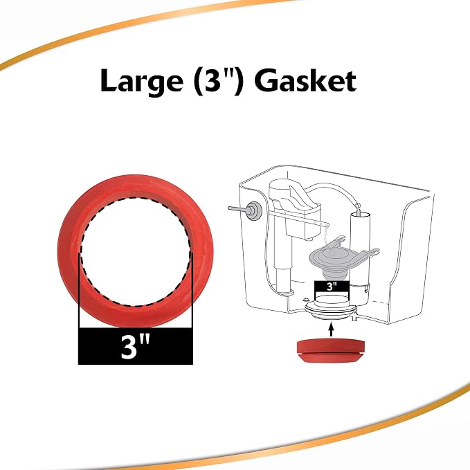 Korky Large 3-Inch Complete Toilet Repair Kit- Fits Most Brands, NOT Kohler - Image 7