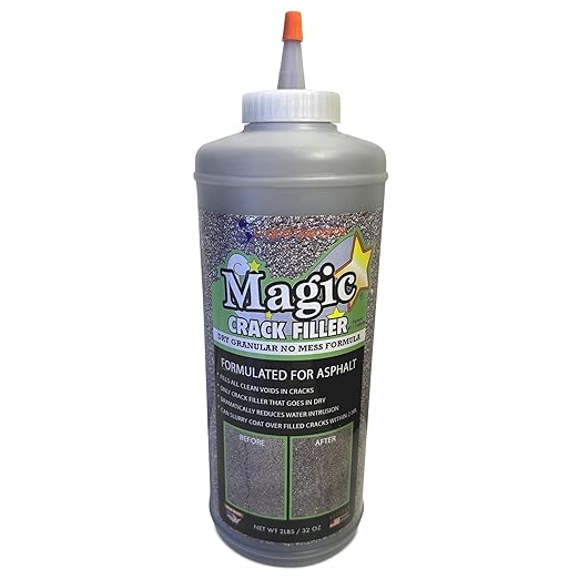 Tharos Distribution Magic Crack Filler 2.5LB Asphalt Black, by HLLNWB