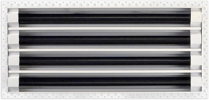 BUILDMART - 18x8 MUD-in Air Vent Cover - Drywall MUD in White Air Vent - MUD - Image 2