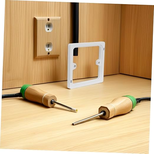 4pcs 86-Type Outlet Box Extension Ring - Image 9