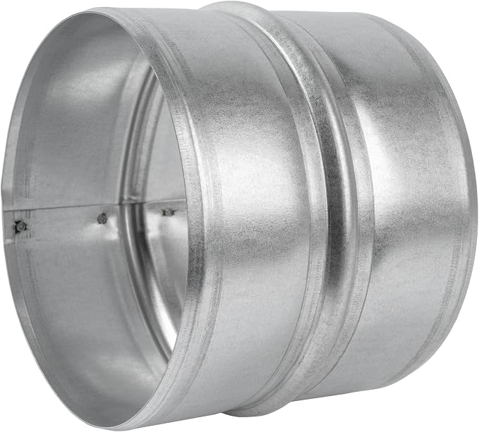 Vent Systems 5'' Inch Galvanized Steel Duct Connector - Image 6