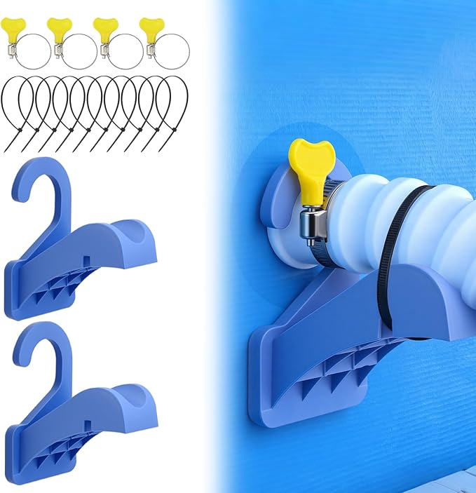 2 PCS Swimming Pool Pipe Holders, Above Ground Pool Accessories by Cfyosnk