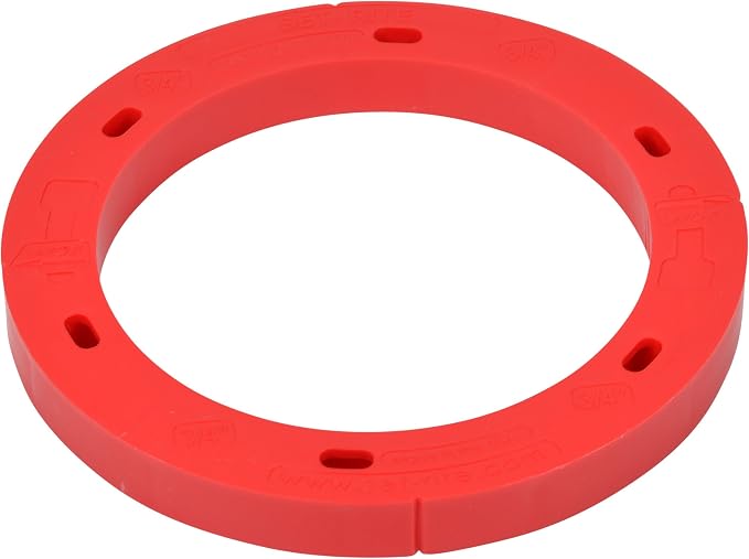 Oatey 43410 Set-Rite Red Toilet Flange Spacer, 3/4 in. - Image 3
