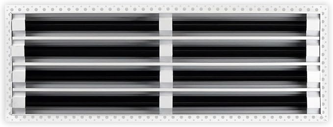 BUILDMART - 24x8 MUD-in Air Vent Cover - Drywall MUD in White Air Vent - MUD - Image 2