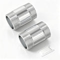 2pcs Thickened Nipple Cast Pipe 1" NPT Male by TAISHER