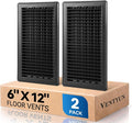 6" x 12" Floor Register Vent Covers 2-Pack by VENTYUN