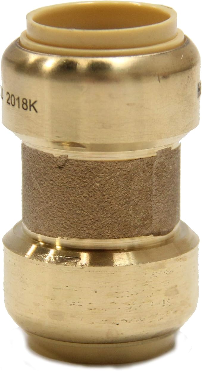 EFIELD 1 Inch Straight Coupling Push-Fit Fitting to Connect Pex, CPVC - Image 2
