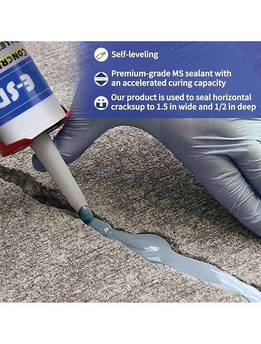 E-SDS Concrete Crack Filler Outdoor Waterproof Cement Crack Filler | - Image 2