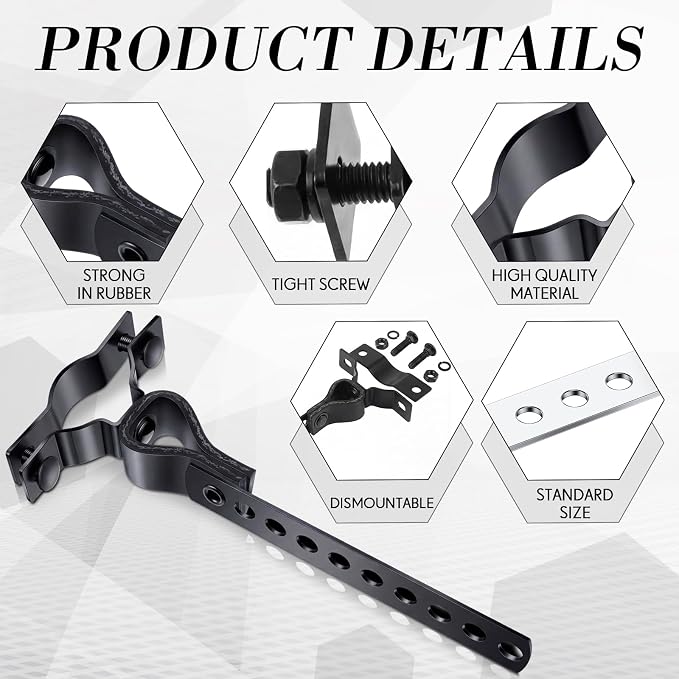 Geetery 1 Pcs Universal Exhaust Hangers Muffler Hanger, Rv Style, Heavy Duty - Image 3