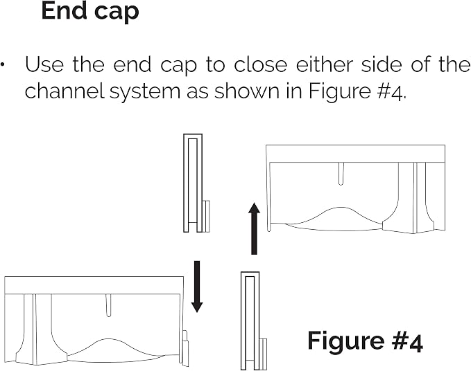 URA WATER - End Cap for Gray Plastic Drain UA-100 Series - Image 2