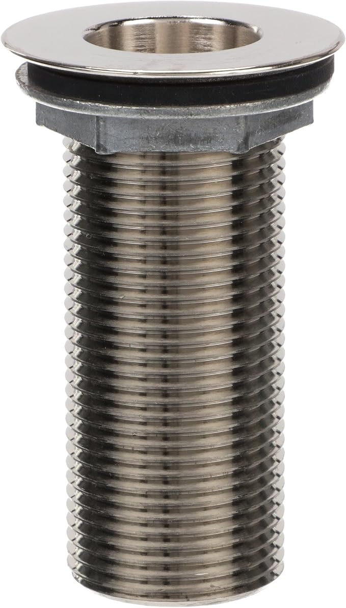 OCS Parts Nickel-Plated Brass Sink Drain | 1" NPS - Image 4