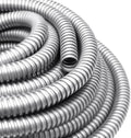 3/4 Inch Flexible Reduced Wall Electrical Conduit, 25 Ft Iron Galvanized Cable by Xadnitu
