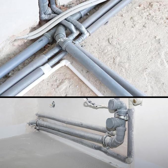 4Pcs 1-1/2 Inch Grey Electrical Conduit PVC Pipe 17" Long Sch40 PVC Rigid Tube - Image 7