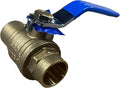 EZ-Fluid 1/2" Sweat Solder C X C Ball Valve Full Port Water Stop Shut Off by EZ-FLUIDPlumbingProducts