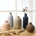 CUCUMI Ceramic Vase Set of 5, Home Decor Farmhouse Décor Handmade | Pottery by CUCUMI