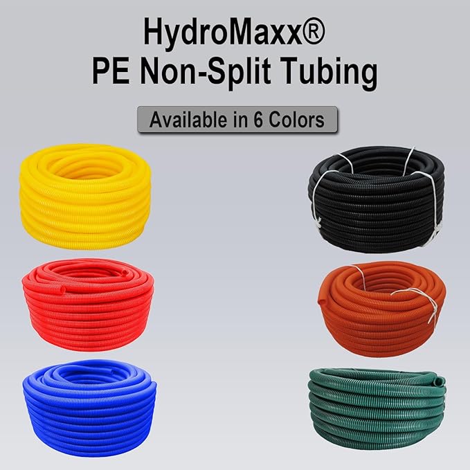 Flexible Polyethylene LDPE NON-Split Corrugated Wire Loom Tubing - Image 4