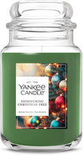 Yankee Candle Shimmering Christmas Tree, Christmas Scented Candle, 22oz Large by Unknown
