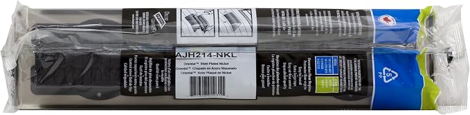 Decor Grates AJH214-NKL Oriental Floor Register, 2x14 Inches, Brushed Nickel - Image 7