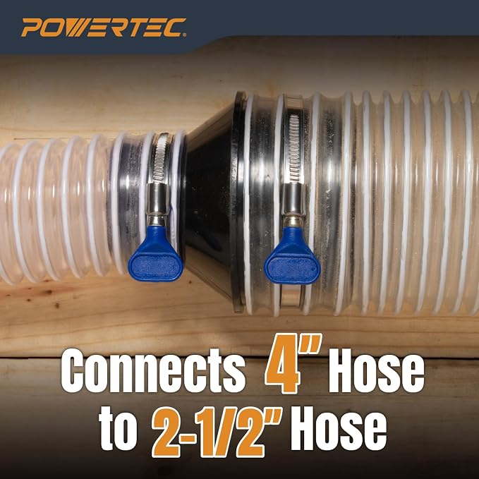 POWERTEC 70472 4 to 2-1/2 Hose Adapter - Image 7
