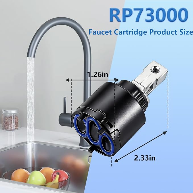 RP73000 Faucet Cartridge for Delta Kitchen/Bathroom Faucet Cartridges Parts for - Image 2