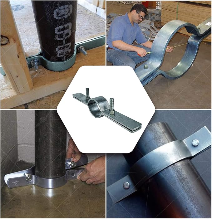 Highcraft DMST-H114-10 Riser Clamp; Vertical Pipe Hanger - Image 4