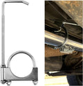 2.5 Inch Exhaust Hangers, Heavy Duty Adjustable 2.5 Exhaust Clamp by Unknown