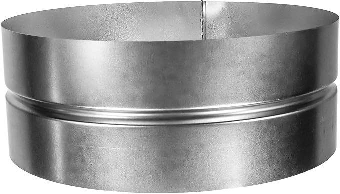 Repa Market Female Fit 10 Inch Galvanized Steel Dryer Duct Connector - Image 6