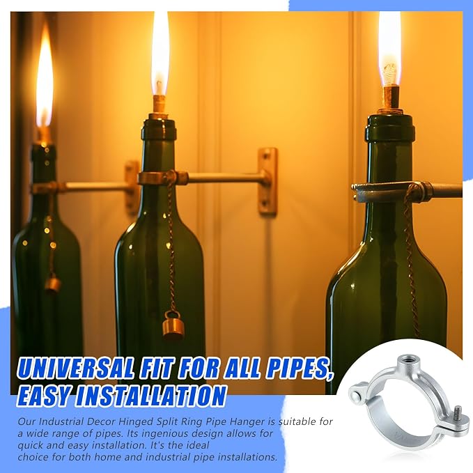 1 Pack 1-1/2" Split Ring Pipe Hanger - Image 5