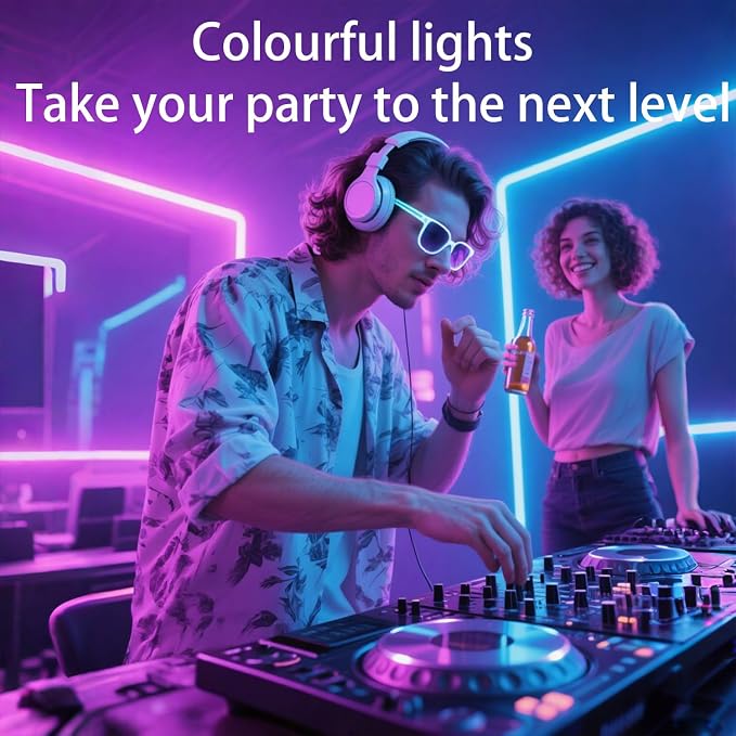 ZSLAIFU 5V RGB USB LED Light Strip, 3.28FT COB LED Strip Lights, RGB 5V LED - Image 3