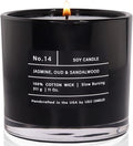 Lulu Candles Jasmine, Oud & Sandalwood Soy Blend Jar Candle, 11 Oz. | Luxury by LULUCANDLES