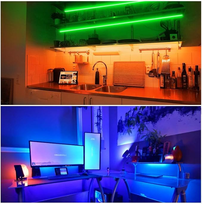 DAYBETTER Led Strip Lights 50ft, Color Changing Led Light Strip - Image 4