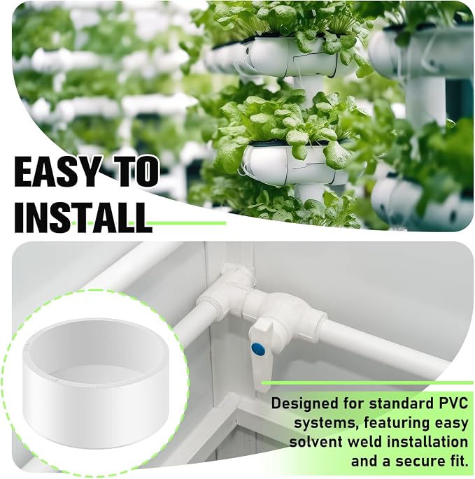 20 Packs 1 Inch PVC Pipe End Cap, Fits 1.315" OD Schedule 40 Furniture Grade - Image 6