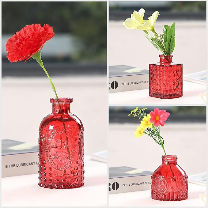 Glass Bud Vases Set of 30 pcs for Wedding, Home Decor, and Events, Mini Vases - Image 7