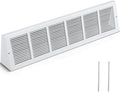 Honeydak 1 Pack Baseboard Register Vent Covers 30" x 6" Duct Opening by Honeydak