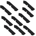 10 Pack Breaker Filler Plate 1/2 Inch Wide Black Electric Panel Cover Circuit by Littversions