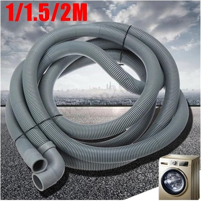 Compatible For Universal, 1/1.5/2M Flexible Drain Outlet Hose Extension Pipe - Image 4