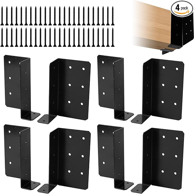 Split Joist Hanger, Wall Mount Joist Bracket by Rasugarlary