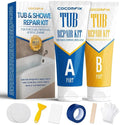 Bathtub & Shower Repair Kit for Enamel, Fiberglass, Acrylic Tub | Ultra-Bond by Cocomfix