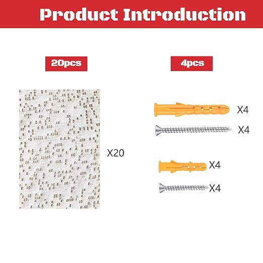 Drywall Anchor Repair Kit, Loose Wall Anchor Fix Patches, Only Wet Can Fix Wall - Image 2