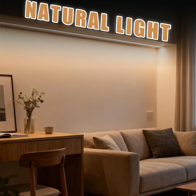 RadiantFlux 65.6FT 4000K Natural White Flexible LED Strip Lights, Dimmable - Image 8