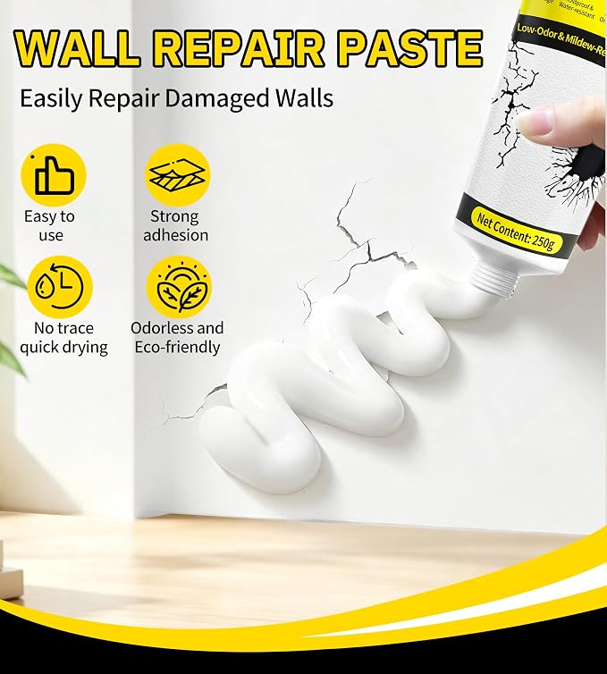 Wall Repair Paste, 8.8 OZ Drywall Spackle - Image 2
